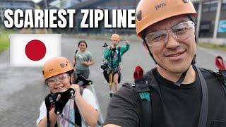 Scariest Zipline in Japan! - @itsJudysLife