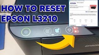 How to Reset Epson L3210 | Service Required