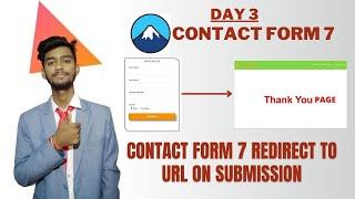 Contact Form 7 Redirect To URL On Submission Or To Thank You Page With A Plugin