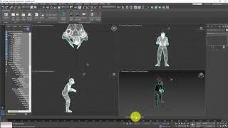 3ds Max and Mixamo- Combine Multiple Animations