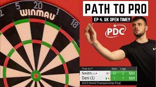 Becoming A PROFESSIONAL DARTS PLAYER  (My Journey) | Path to Pro Ep 4 | We're Going to The UK OPEN!