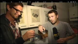 David Pher at MTV Cribs with Joko Winterscheidt