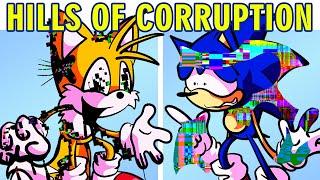 SONIC Hills Of Corruption REMASTERED & Friday Night Funkin + Demo Pibby Glitch Cover (FNF MOD)
