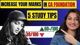 How To Study Smart For CA Foundation June/Dec 24? | Tips To Score Highest | CA Foundation Classes