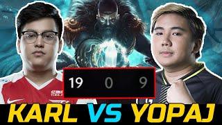 KARL VS YOPAJ - 0 DEATH KUNKKA MID VS INVOKER DOTA 2