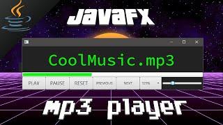 JavaFX mp3 music player 