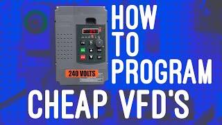 How to Configure your new VFD