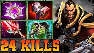 24 Kills & Rampage Lycan Dota 2 Mid Lane Hard Carry 7.37 Pro Gameplay Build Guide