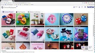 Brother Canvas Workspace tour for absolute beginners