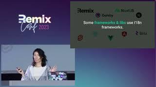 "Let 70%+ of the users in the world to access your apps" by Arisa Fukuzaki at #RemixConf 2023 