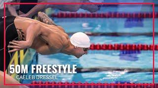 Caeleb Dressel Comes Out on Top After Suspenseful 50M Freestyle | 2024 TYR Pro Swim Series Westmont
