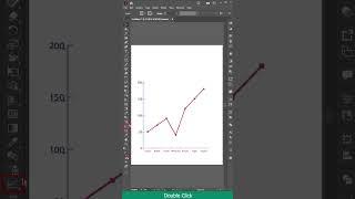 How to use Line Graph Tool in Illustrator #tutorial #shorts