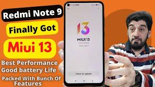 Miui 13 For Redmi Note 9