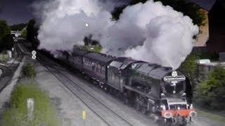 46233 Duchess Of Sutherland On The Yorkshire Coronation  11.05.13