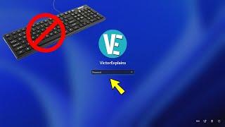 Fix Keyboard Not Working During Login On Windows 11 | How to Login in windows 11 When keyboard Stop