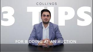 3 Tips for bidding at an Auction