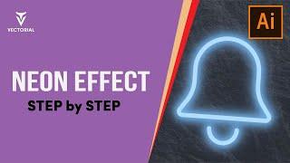 How to create neon effect in Adobe Illustrator