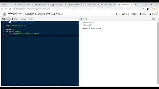 Online Python Compiler   Online Python Editor   Online Python IDE   Python Coding Online   Practice