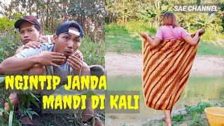 NGINTIP JANDA MANDI DI KALI - Film Pendek Jawa