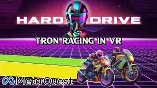 Tron Racing in VR | Hard Drive | Meta Quest 3 Gameplay