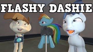 FLASHY DASHIE WTF MY LITTLE PONY RIDE COMIC DUBS