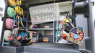 2023 Service Van Walkthrough! HVAC Van Setup