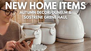 Week in the life: Huge Autumn decor haul & mini Dunelm & Sostrene Grene haul