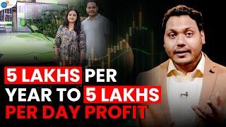 From Stock Market Losses To 5 Lakhs Per Day Profit | Subasish Pani | Josh Talks