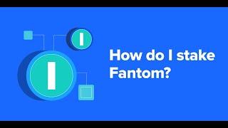 How to stake Fantom $FTM #fwallet #ftm #staking #fantom