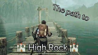 Testing the path to High Rock - Skyrim AE (PS5/PS4 mod)