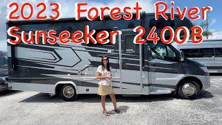 Tour The NEW 2023 Forest River Sunseeker 2400B B+ Class RV