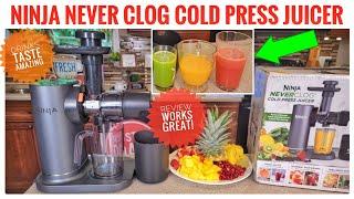 Ninja Never Clog Cold Press Juicer JC151 Review         Makes Amazing Drinks!!!!
