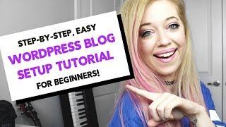 How to Start a WORDPRESS BLOG 2018 | STEP BY STEP, BEGINNER Bluehost WordPress tutorial!