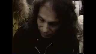 Ronnie James Dio arriving in São Paulo 92