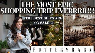 EEKKK!!  Pottery Barn HOLIDAY SHOP WITH US!