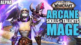 Shadowlands Arcane No Displacement? ALPHA ARCANE MAGE SKILLS + TALENTS | SHADOWLANDS ALPHA