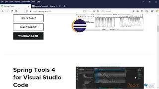 Beyond the Java Language: Installing Tomcat 9, The Spring Tool Suite 4 | packtpub.com