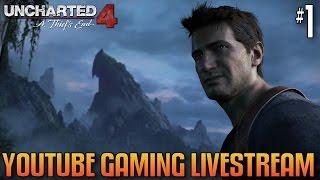 UNCHARTED 4 WALKTHROUGH GAMEPLAY CHAPTERS 1 THRU 7 - UNCHARTED 4 A THIEF'S END WALKTHROUGH PART 1