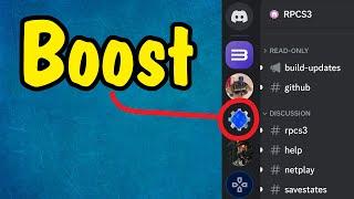 How to Boost a Server in Discord