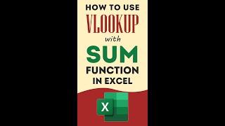 VLOOKUP + SUM: How to use Excel VLOOKUP and SUM all the matches results in multiple columns in Excel