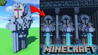 How to Build an Epic Statue in Minecraft