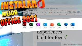 INSTALAR! El Mejor OFFICE 2021 Pro en Windows 11 / TODO en un CLIC y LEGAL!