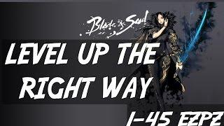 Blade and Soul: 1-45 NA Leveling Guide ( The Best Way )