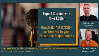 Keycloak IAM & SSO - Customized to your Enterprise Requirements with Niko Köbler