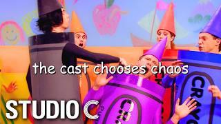 Cast Being Chaotic for 8 Minutes and 9 Seconds - Studio C