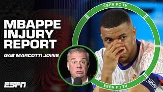 Can France win the title without Kylian Mbappe?  Gab Marcotti provides an INJURY UPDATE | ESPN FC