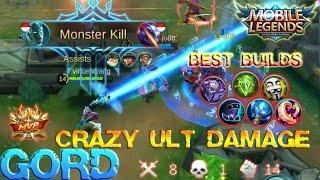 Mobile Legends - Best Mage Hero GORD Builds and Gameplay  | Crazy ULT Damage [MVP]