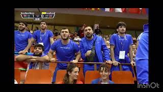 Чемпионат Европы по самбо 2024 год 64 кг Бахиров Элвин (Азербайджан) - Даллакиян Нарек (Армения)