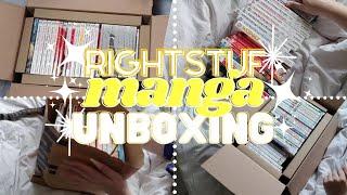 HUGE RIGHTSTUF MANGA HAUL + UNBOXING - 70+ VOLUMES