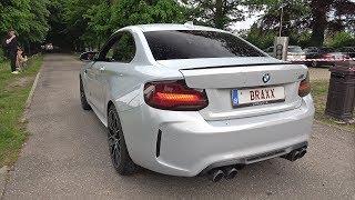 2019 BMW M2 Competition with Akrapovic Slip-On Titanium Exhaust System!